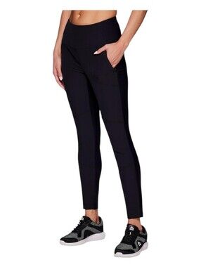 Avalanche Womens Black Outdoor Hiking Hybrid Pull On Pants Size XL